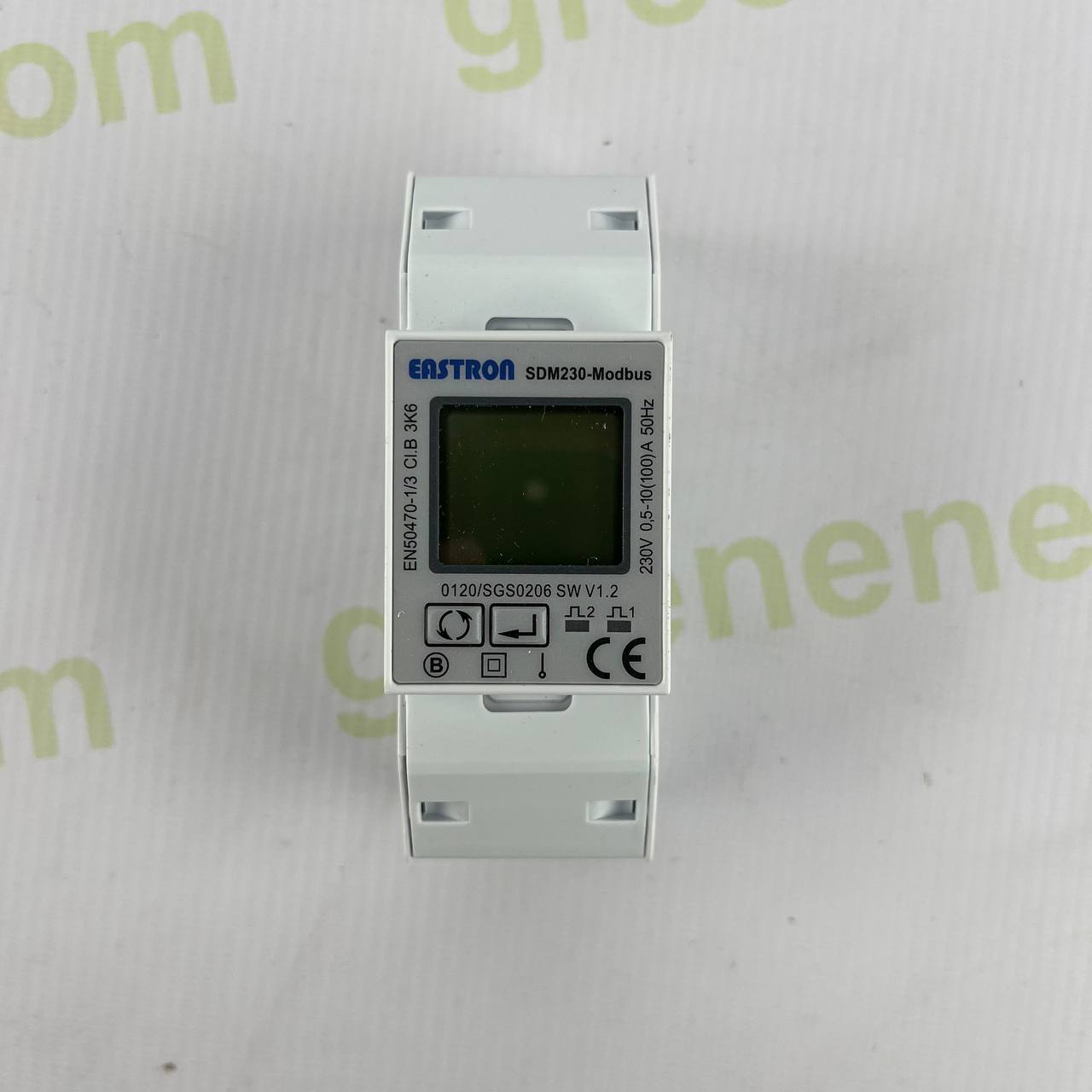 Eastron SDM230-Modbus-MID V2 | Contatore di energia monofase | RS485 Modbus | Certificato MID | Per sistemi Growatt e Solax