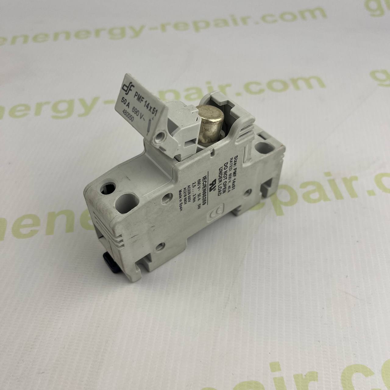 DF Electric PMF 14x51 Fuse Holder | 690V AC | 50A | IEC/EN 60269
