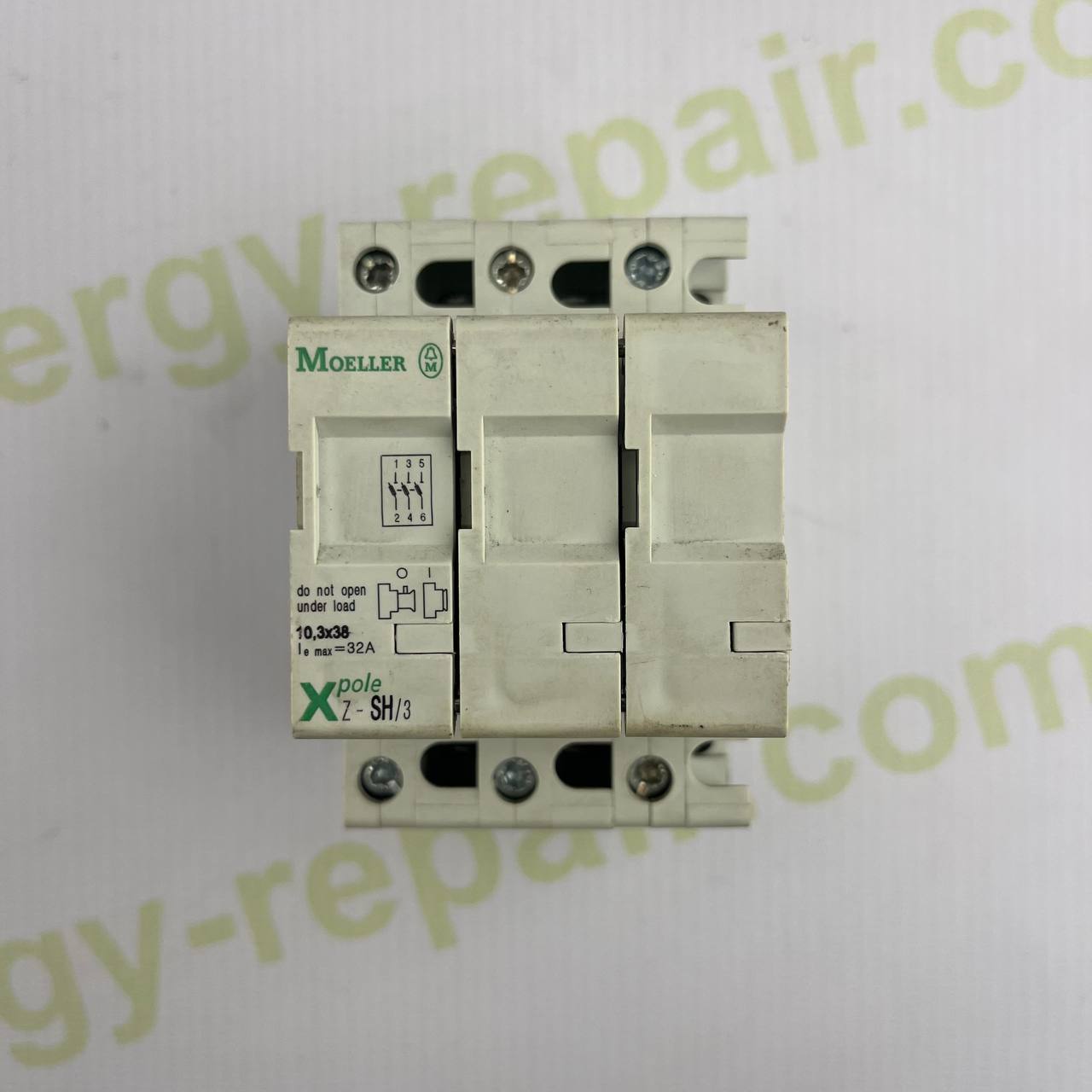 Moeller Xpole Z-SH/3 3-Pole Fuse Holder | 32A | 400V AC | IEC/EN 60947-3