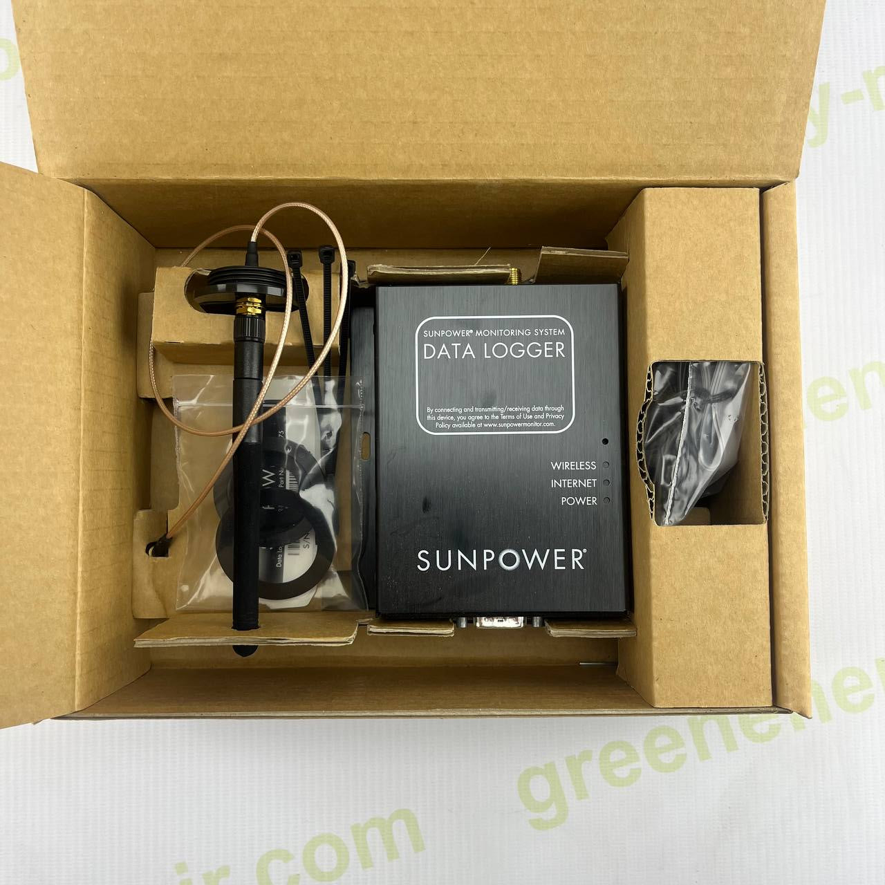 SunPower SPR-PMR-DLOG Data Logger | LAN & Meter Port | Remote PV Monitoring