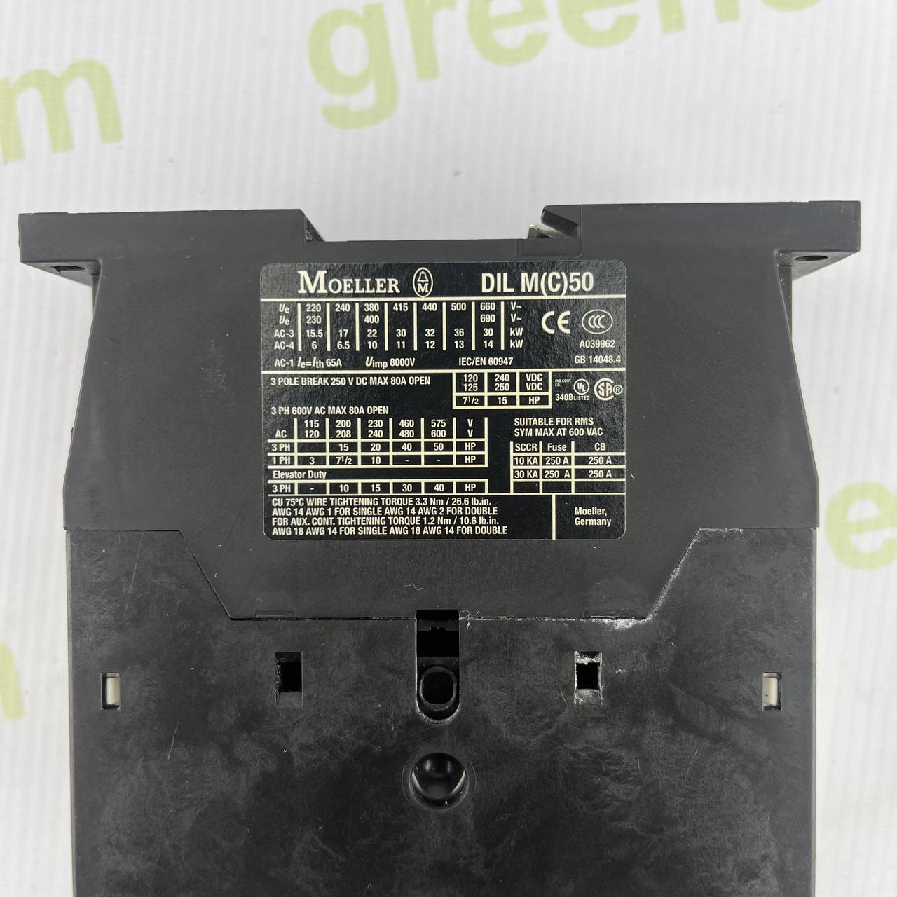 Moeller DIL M(C)50 xStart Contactor | 3-Phase Motor Control