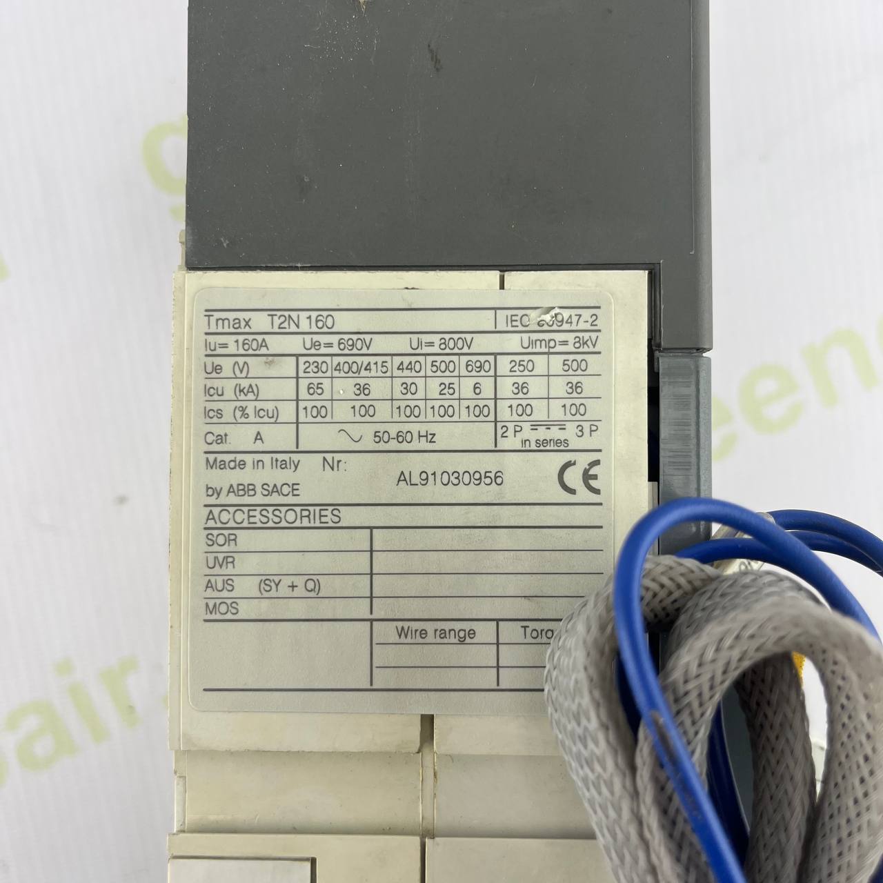 Автоматичен прекъсвач ABB SACE Tmax T2N 160 | IEC 60947-2