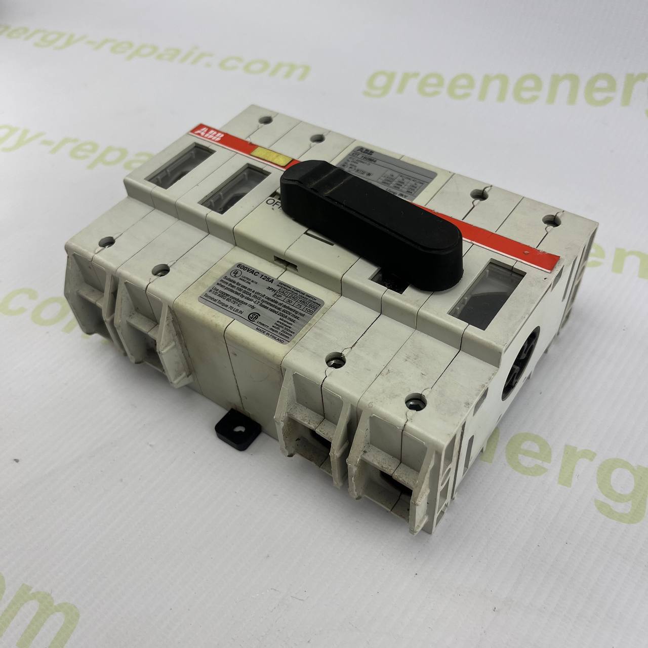 ABB OT160M4 Load Break Switch | IEC 60947-3 | 4-Pole | 160A | 600V AC