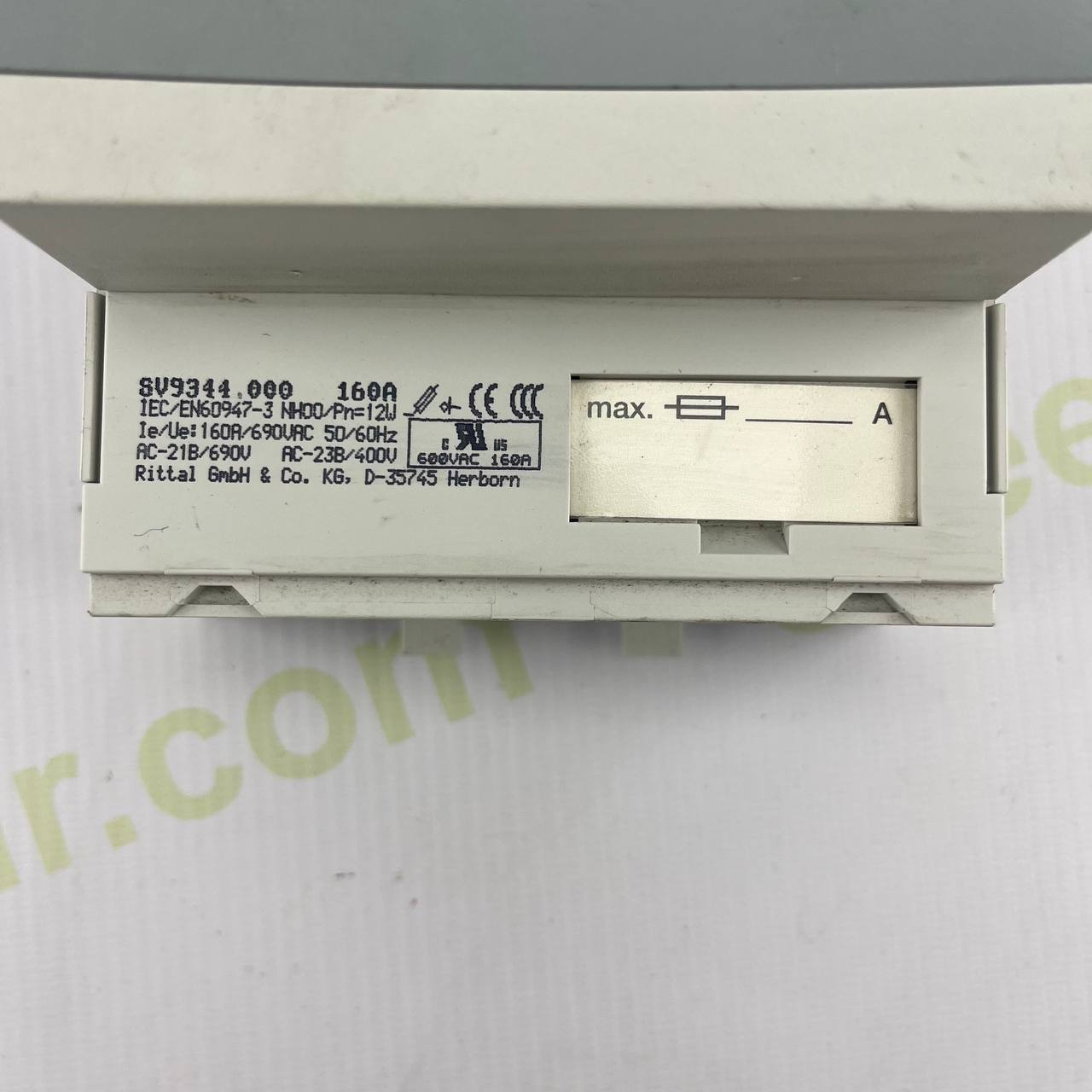 Rittal SV9344.000 NH00 Fuse Switch Disconnector | 160A | 690V AC | DIN-Rail Mount | NH00/2p+N | Made in Germany