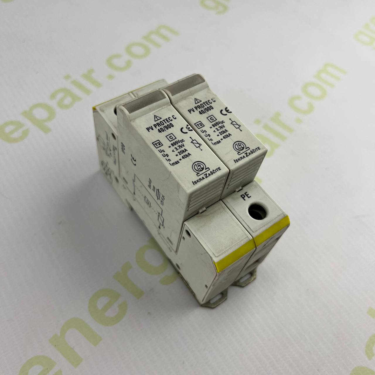 Iskra Zaščite PV PROTEC C 40/900 | Type 2 DC Surge Protection Device | 895V DC | 40kA | T2 Class | Made in Slovenia
