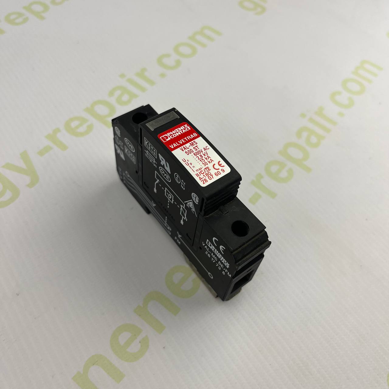 Phoenix Contact VAL-MS 500 ST | Type 2 SPD | 600V AC | 30kA Max | DIN Rail | Surge Protection Module