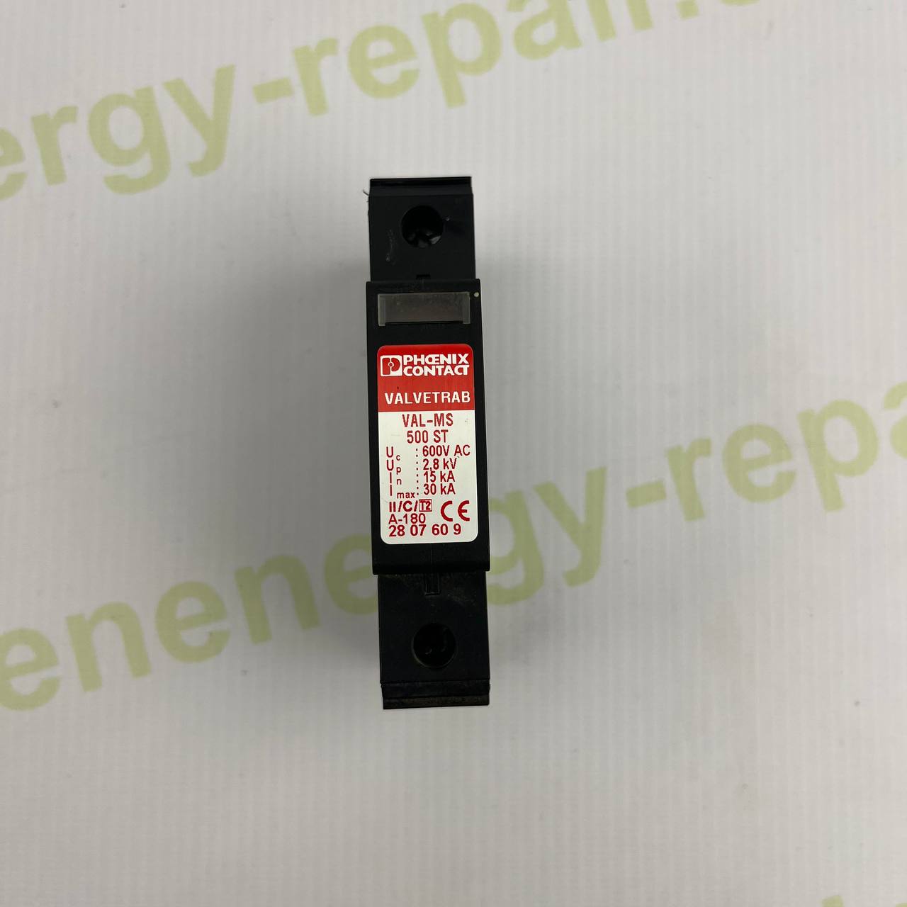 Phoenix Contact VAL-MS 500 ST | Type 2 SPD | 600V AC | 30kA Max | DIN Rail | Surge Protection Module