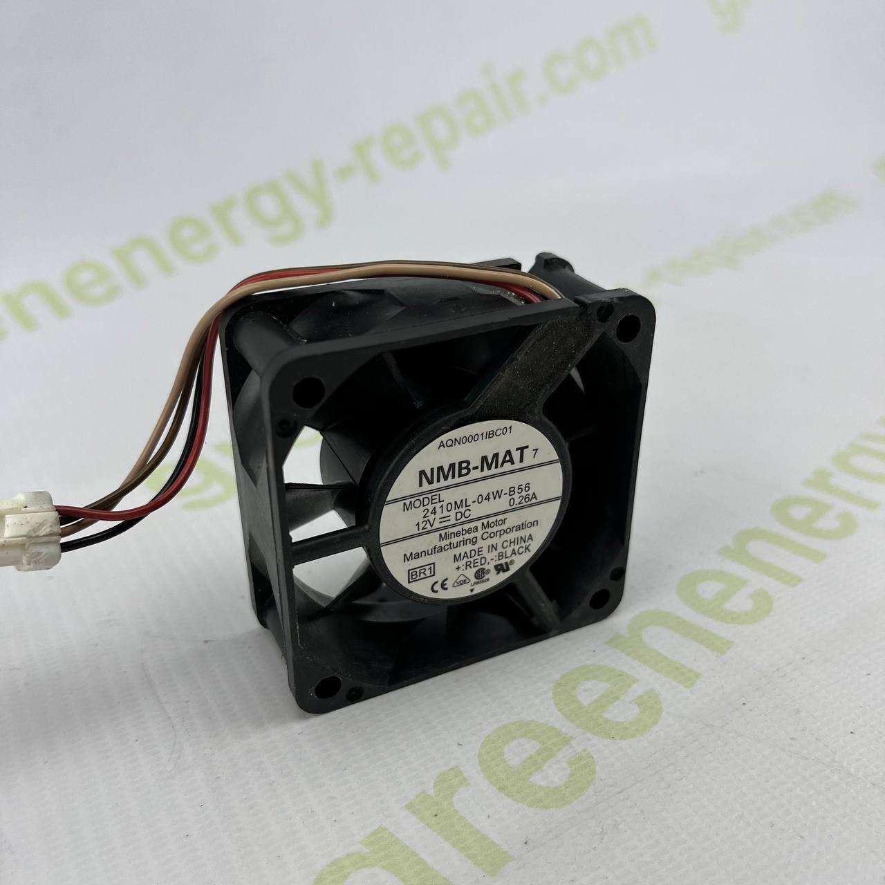 NMB-MAT 2410ML-04W-B56 DC Cooling Fan | 60x60x25mm | 12V DC, 0.26A | 3-Wire