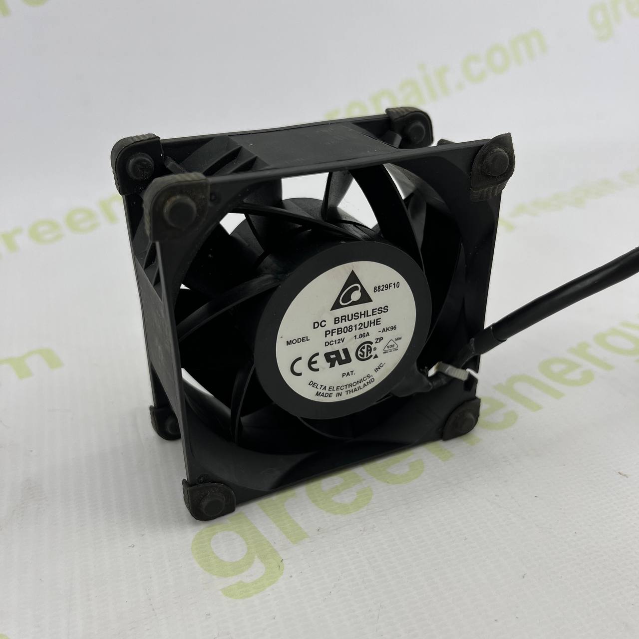 Delta Electronics PFB0812UHE | 80mm High-Speed Cooling Fan | 12V DC, 1.68A | 4-Wire PWM