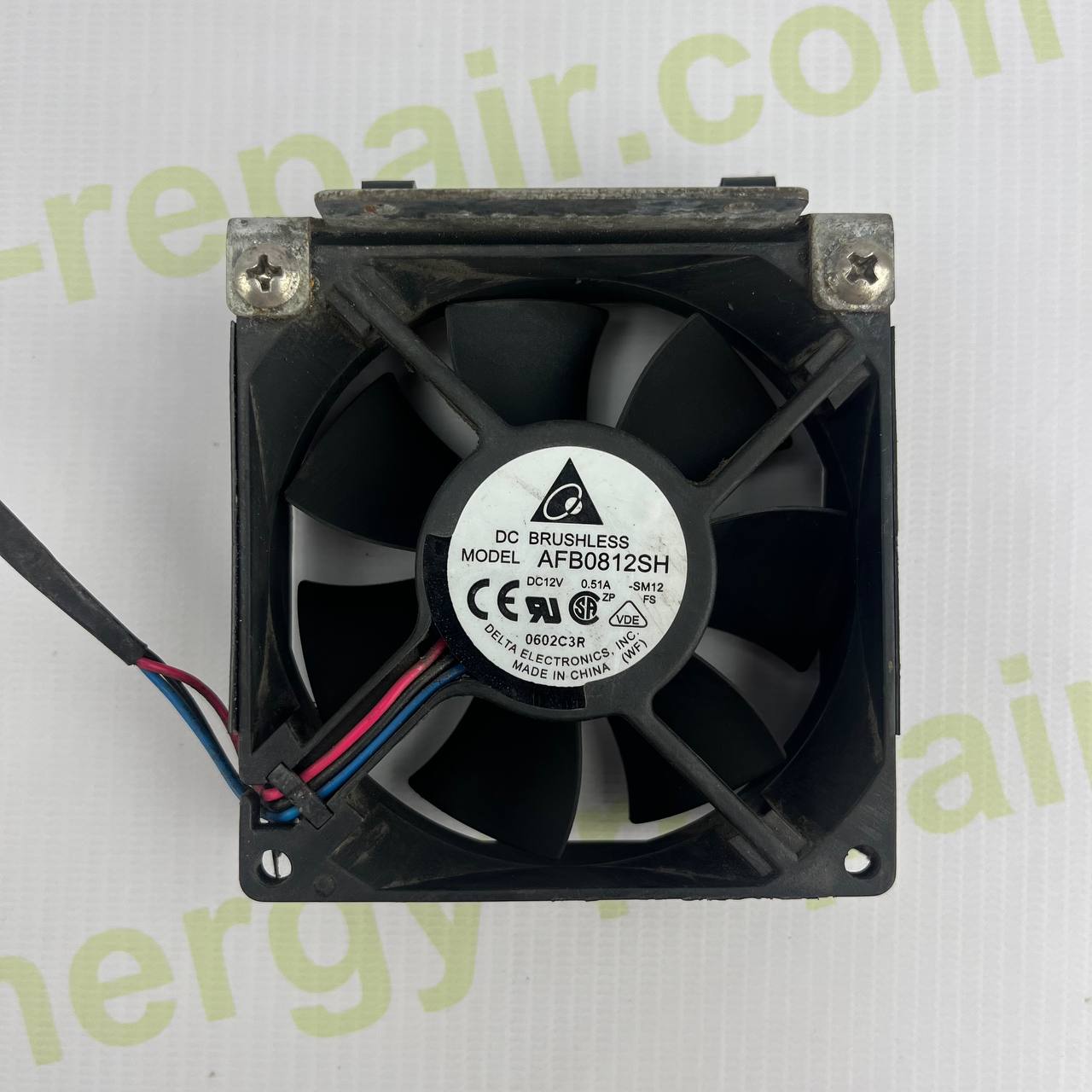 Delta AFB0812SH High Static Pressure Axial Fan | 12V DC | 0.51A