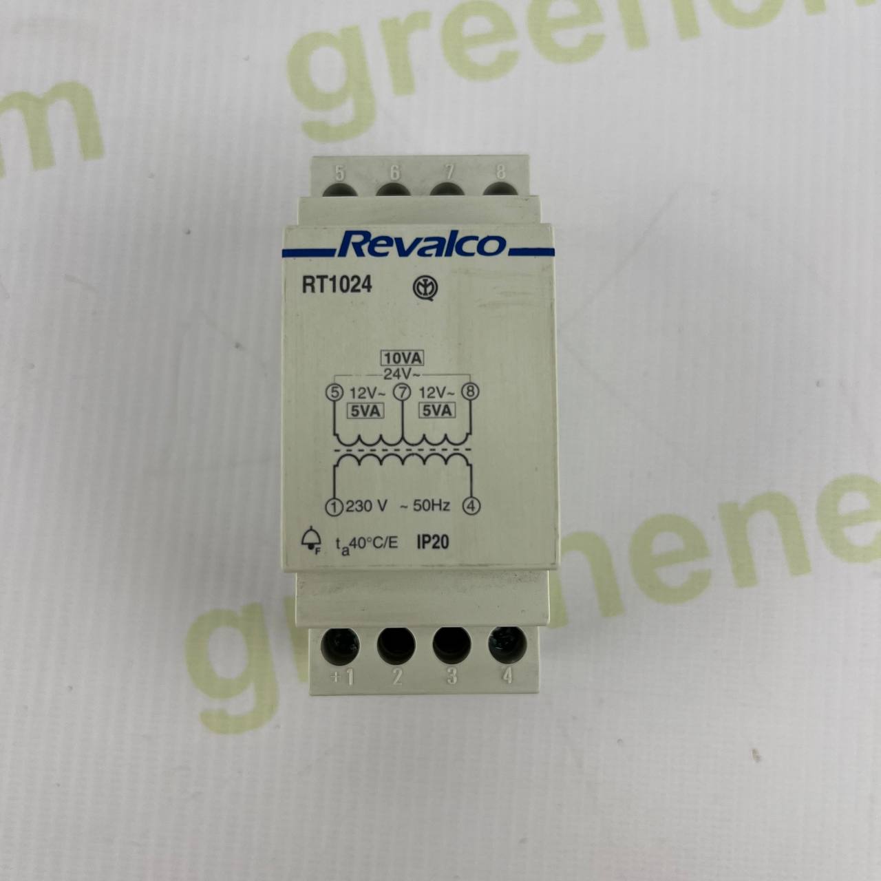 Revalco RT1024 Control Transformer | 230V to 2×12V | 2×5VA (10VA Total)