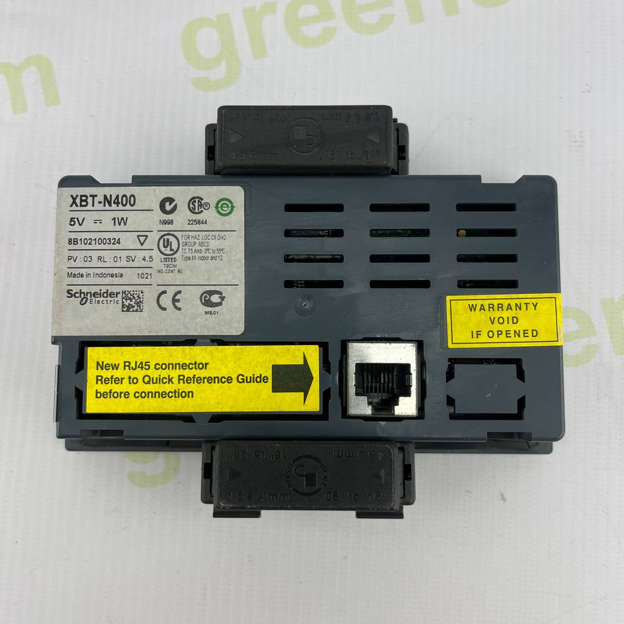 Schneider Electric Magelis XBT-N400 Operator Panel | RJ45 Interface | 5V DC