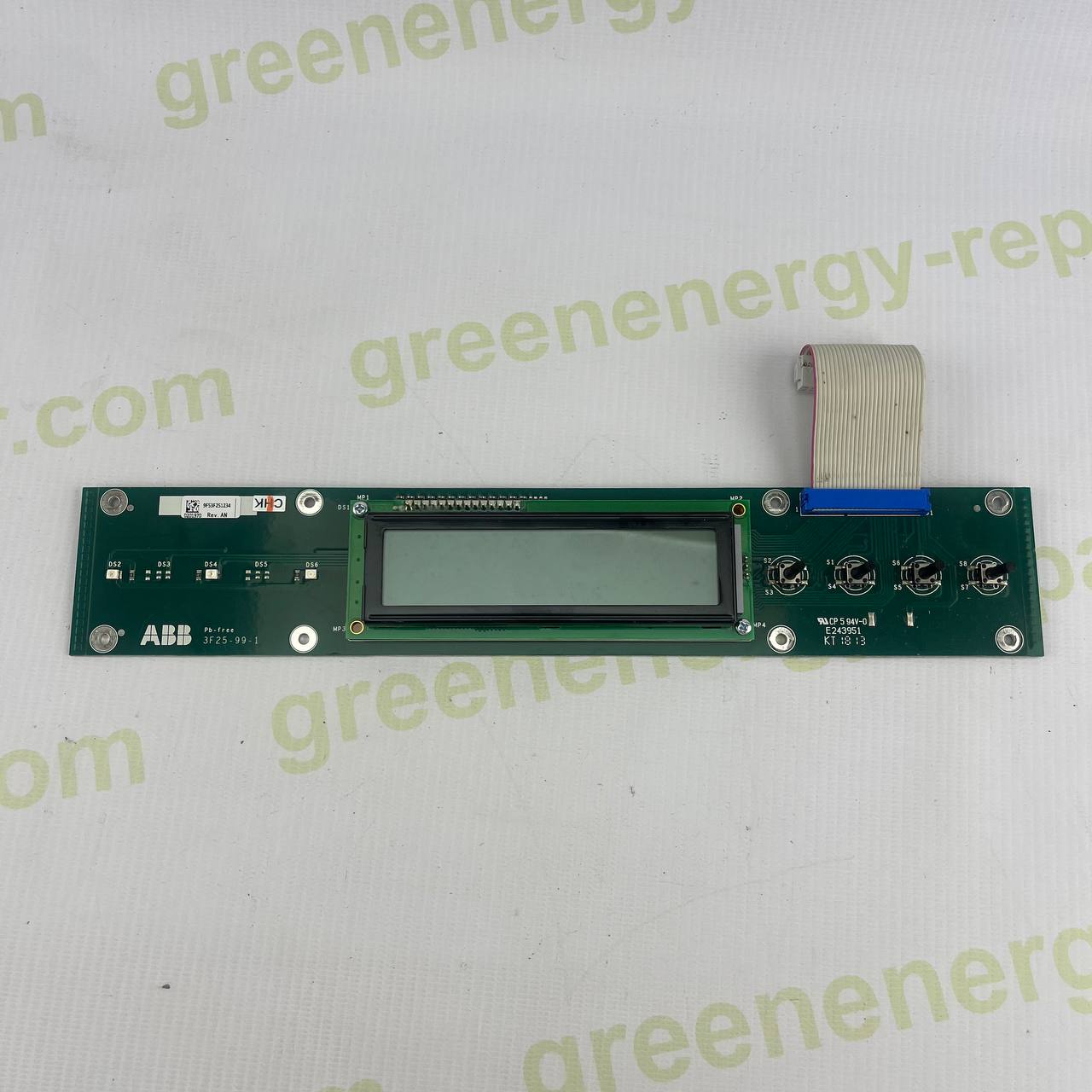 ABB 3F25-99-1 Display Module | PN: 9F53F251233 / 9F53F251234