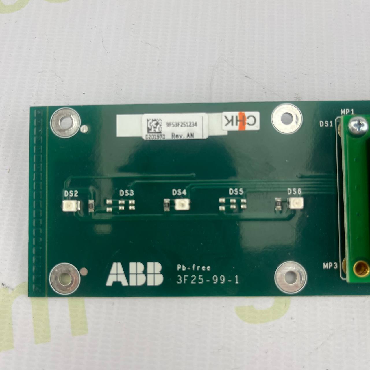 ABB 3F25-99-1 Display Module | PN: 9F53F251233 / 9F53F251234