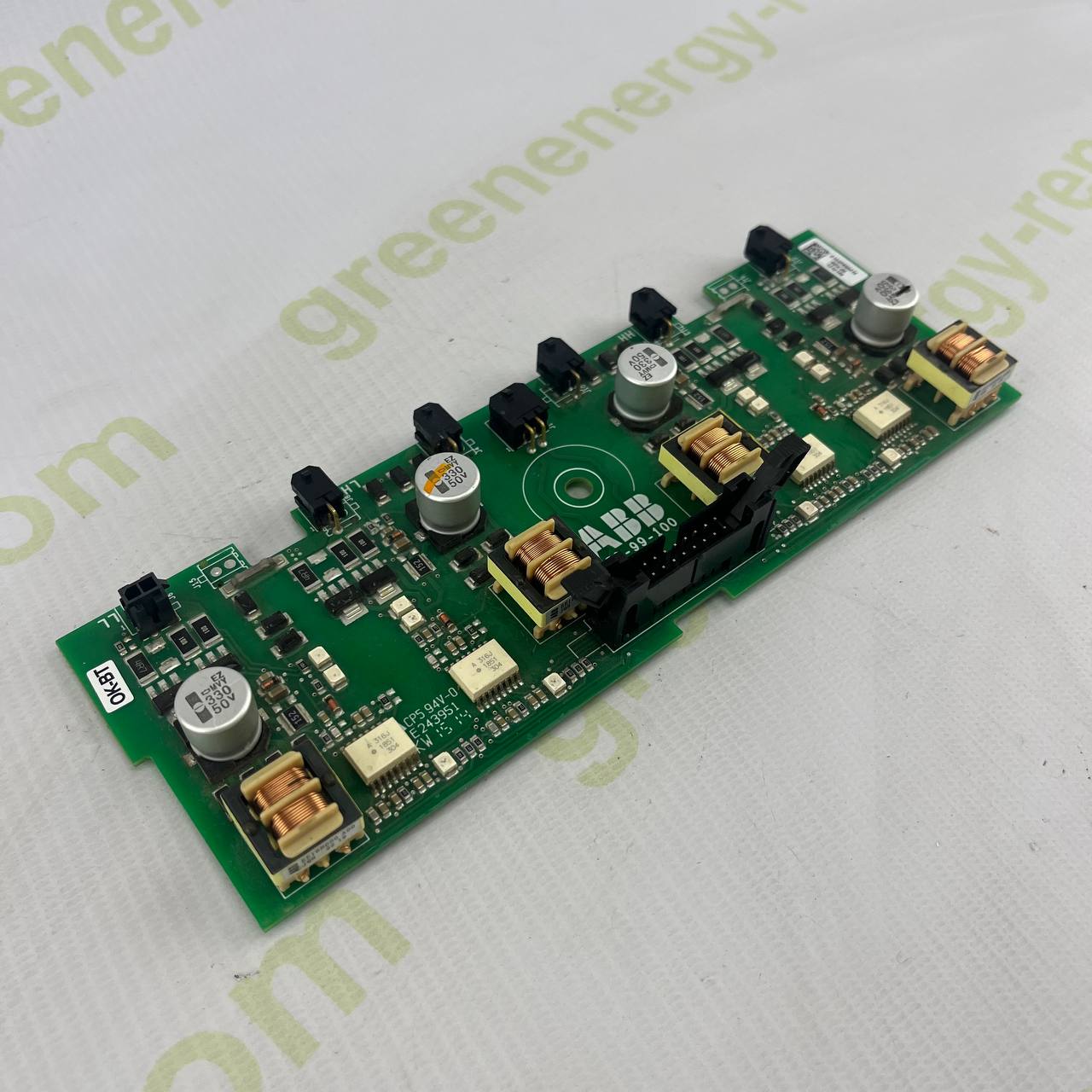 ABB 3F50-99-100 Power Interface Module | DC/DC Signal Isolation Board | 330 µF 50 V Capacitors