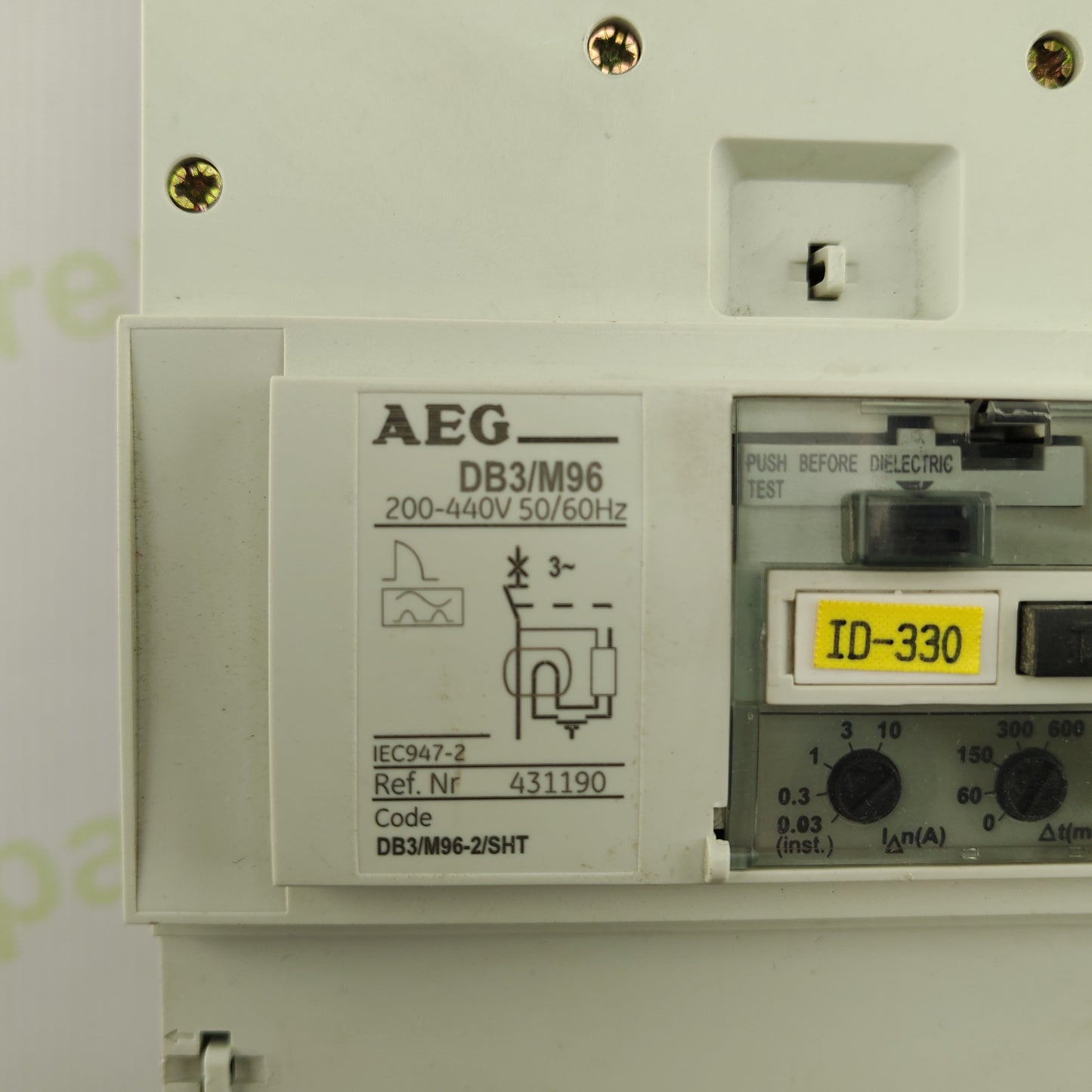 AEG MCE 409S Moulded Case Circuit Breaker (MCCB)