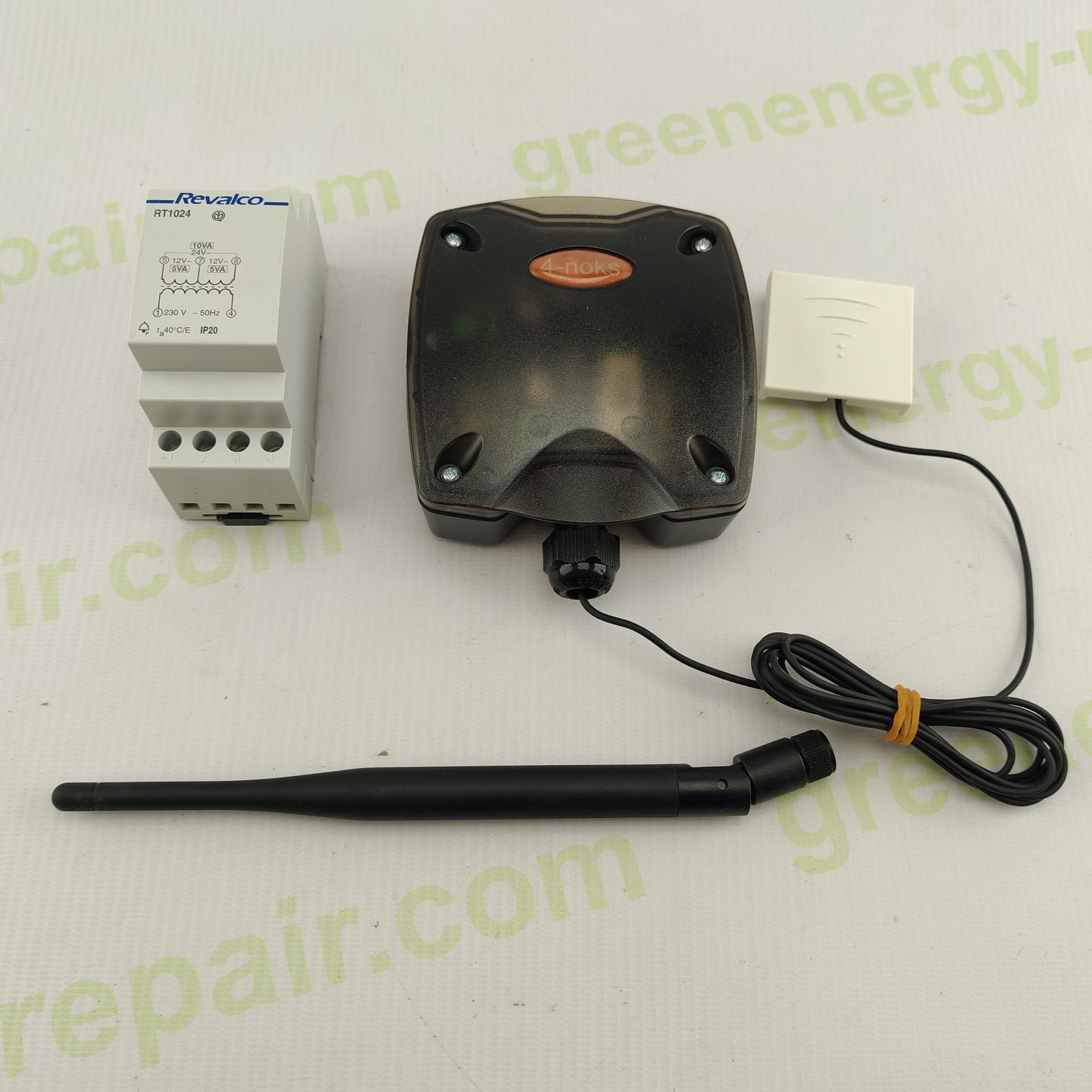 4-noks IntellyGreen PV KIT PRS | Customized Remote Display | Radio Transmitter & Optical Interface