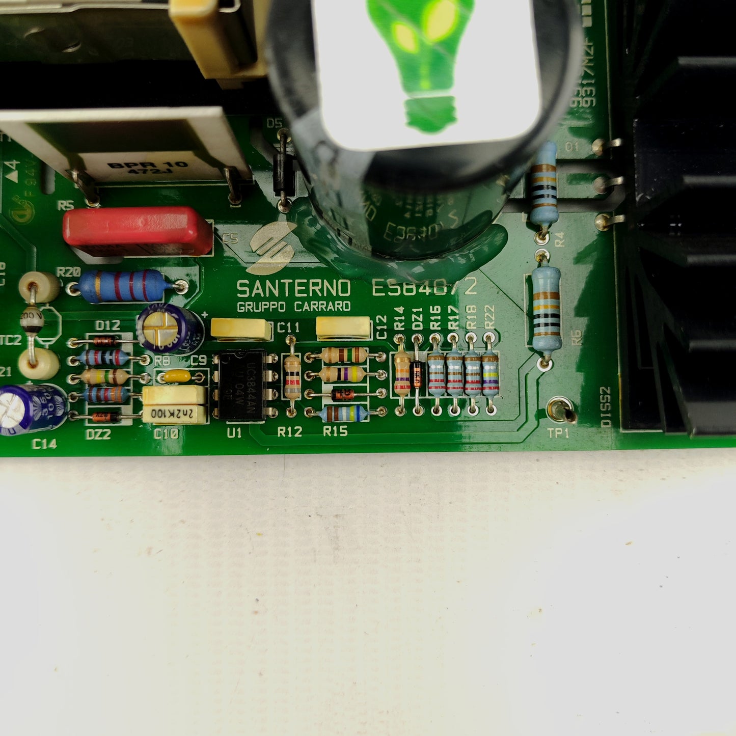 Santerno ES848/2 Power Supply Board | Elettronica Santerno | SUNWAY Inverter Module | Original Spare Part