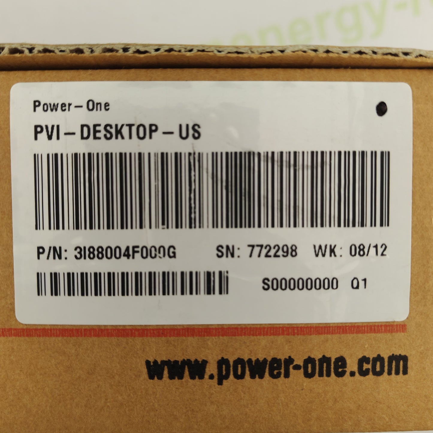 Power-One PVI-DESKTOP-UK | Part No. 3188004F000G | Original Service Tool