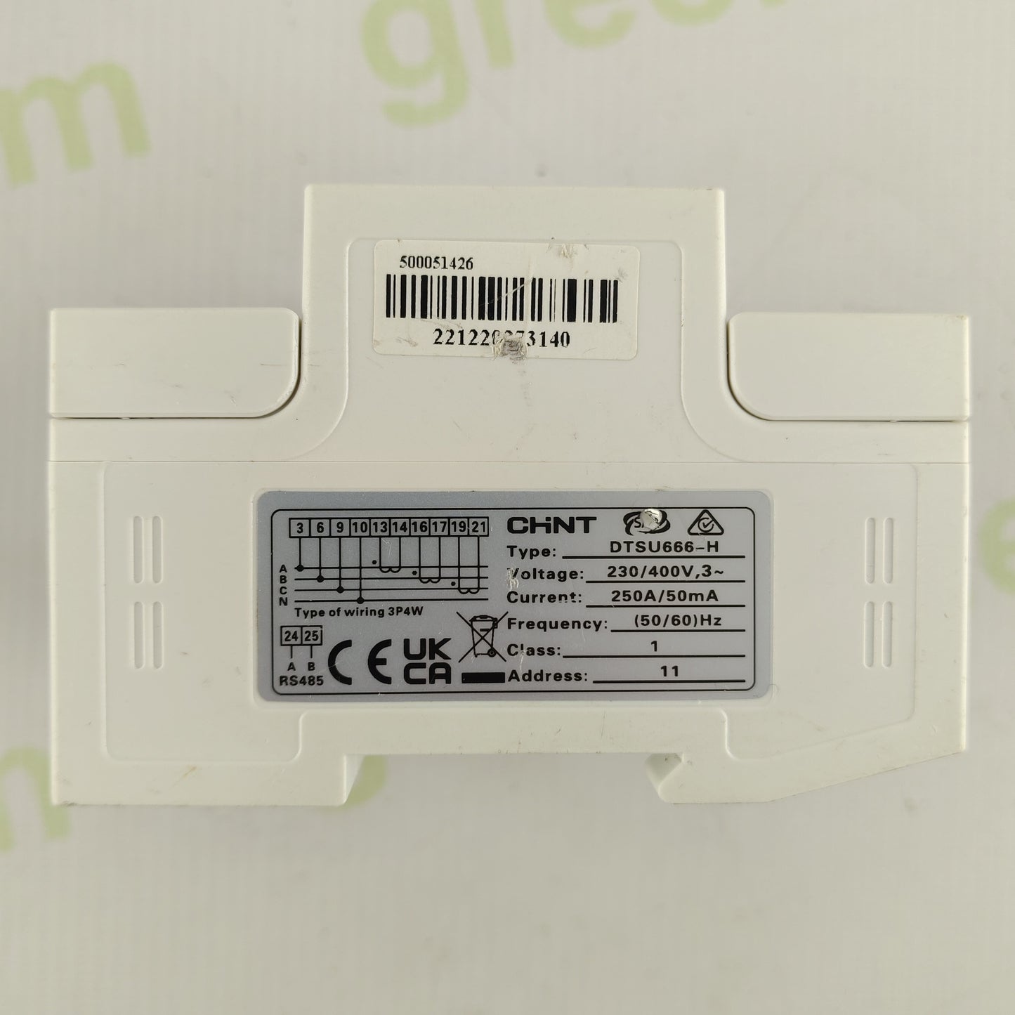 Huawei DTSU666-H Smart Energy Meter | 3-Phase | 250 A / 50 mA | RS485 Modbus | For SUN2000 Inverters | Original OEM Component