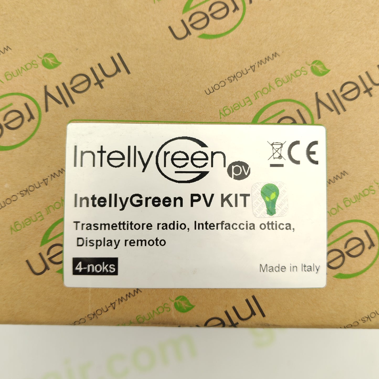 4-noks IntellyGreen PV Kit | Wireless Display + Optical Interface + Pulse Counter