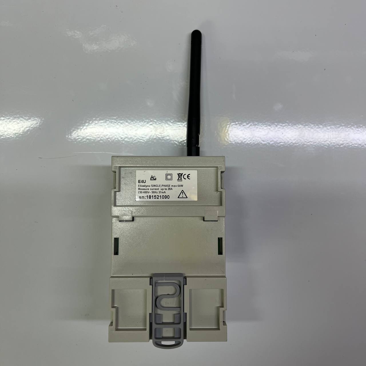 Elios4you E4U Single-Phase Energy Monitor | Max 6kW | Up to 28A Current Measurement