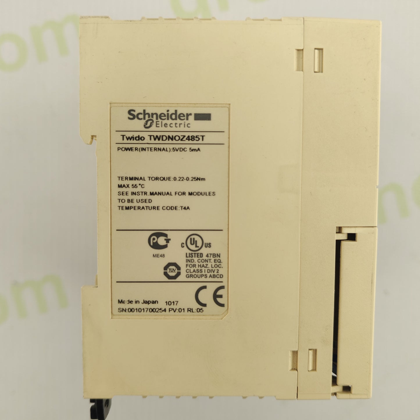 Schneider Electric Twido TWDN0Z48ST PLC Controller | RS485 & CANopen | 5V DC | Modular I/O | Industrial Automation