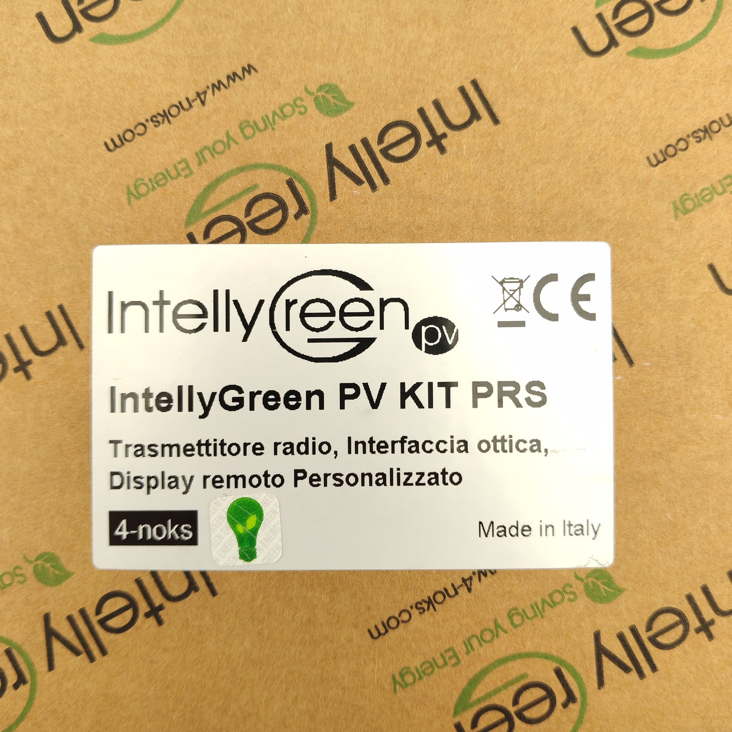 4-noks IntellyGreen PV KIT PRS | Customized Remote Display | Radio Transmitter & Optical Interface