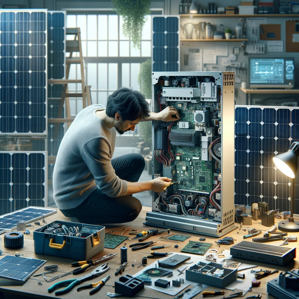 Repair of solar inverters and components for them – Green Energy