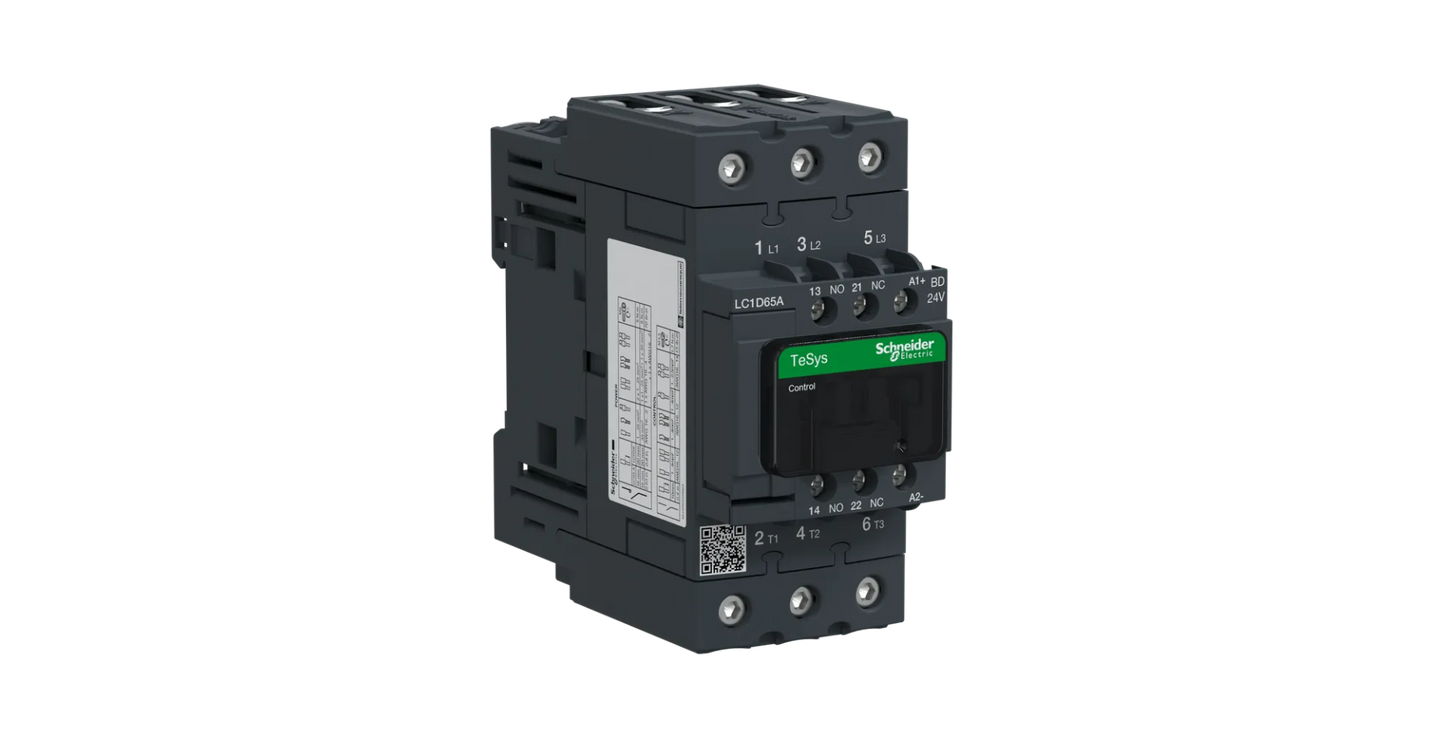 SCHNEIDER ELECTRIC - SNRLC1D65ABD CONTACTOR 65A 24VDC