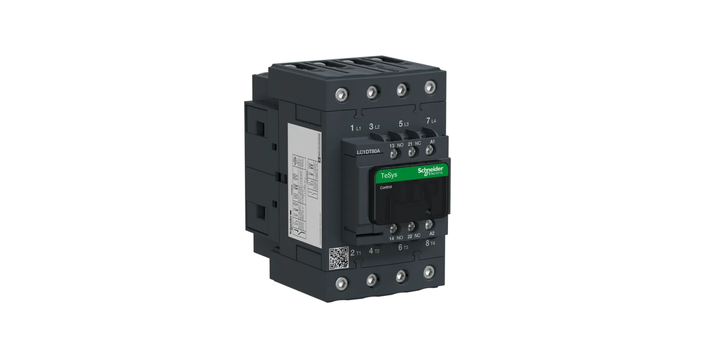 SCHNEIDER ELECTRIC - SNRLC1DT80AM7 CONTACTOR 80A 220VAC 4P