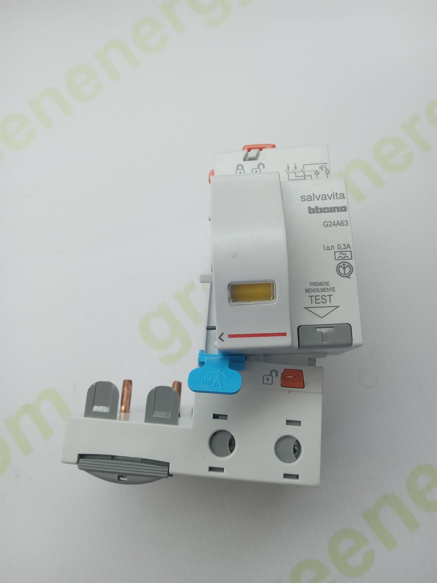BTicino G24A63 Residual Current Module 2P 63A 300mA Type A DIN