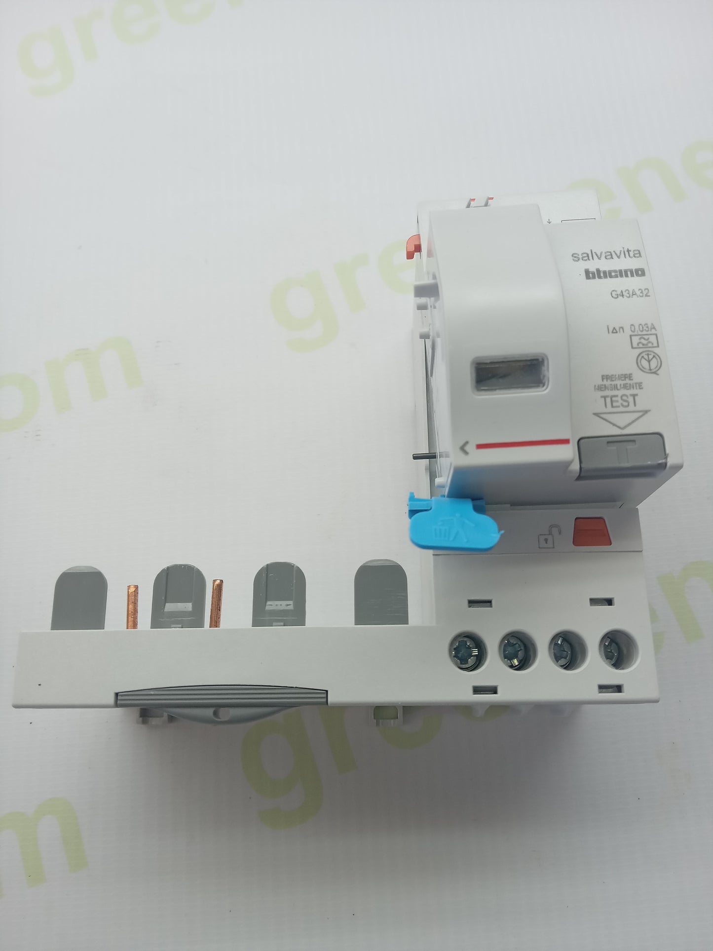 BTicino G43A32 Residual Current Module 4P 32A 30mA Type A DIN
