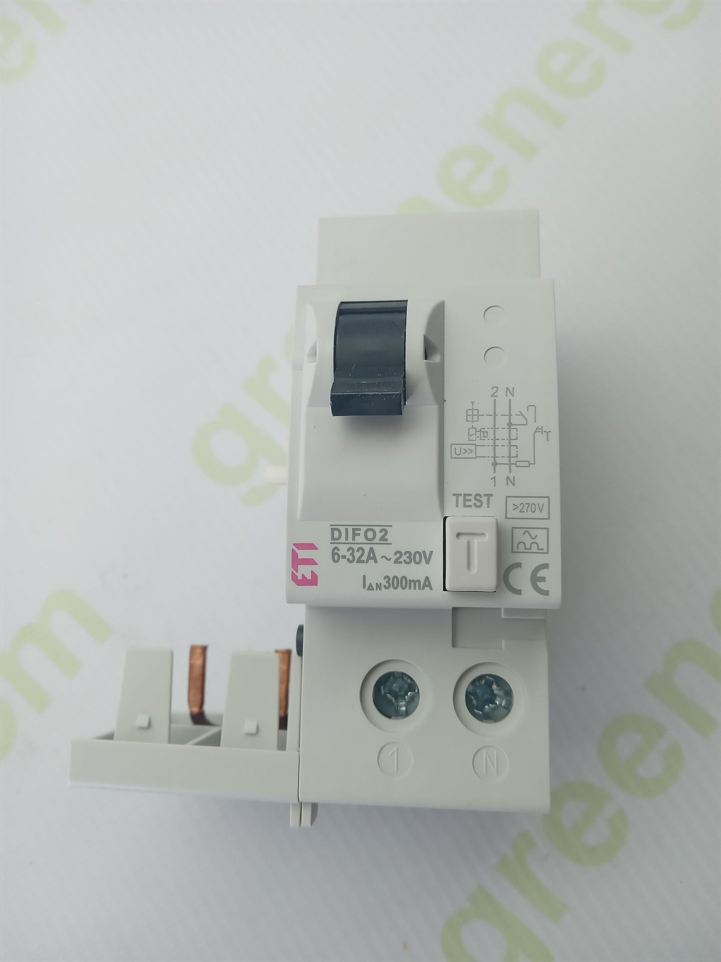 ETI DIFO-2 RCBO 6-32A 300mA Type A Circuit Breaker with RCD 230V
