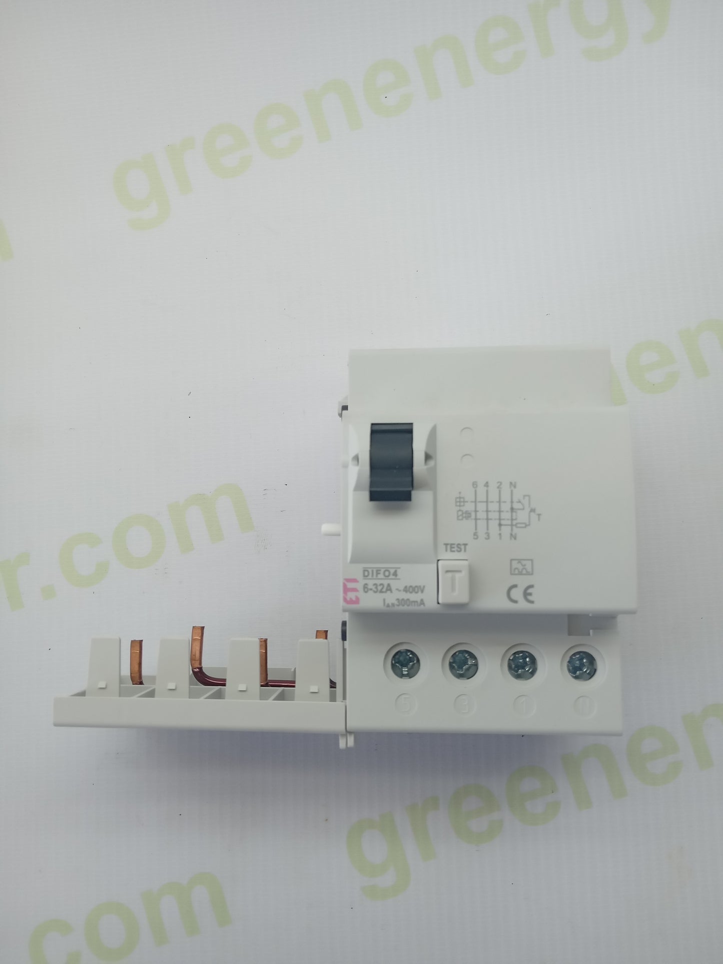 ETI DIFO-4 RCBO 6–32A 300mA Type A 4P Circuit Breaker 400V