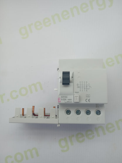 ETI DIFO-4 RCBO 6–32A 300mA Type A 4P Circuit Breaker 400V
