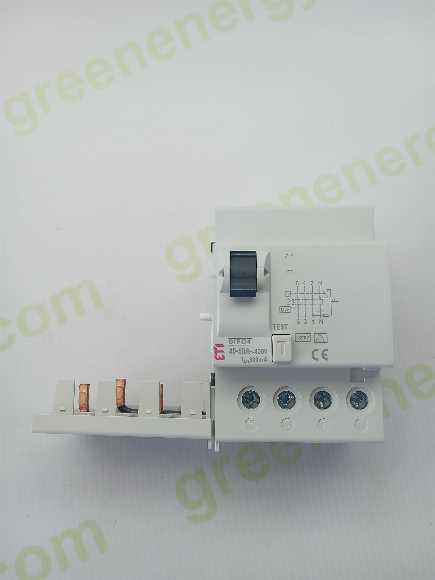 ETI DIFO-4 RCBO 40–50A 300mA Type A 4P Circuit Breaker 400V
