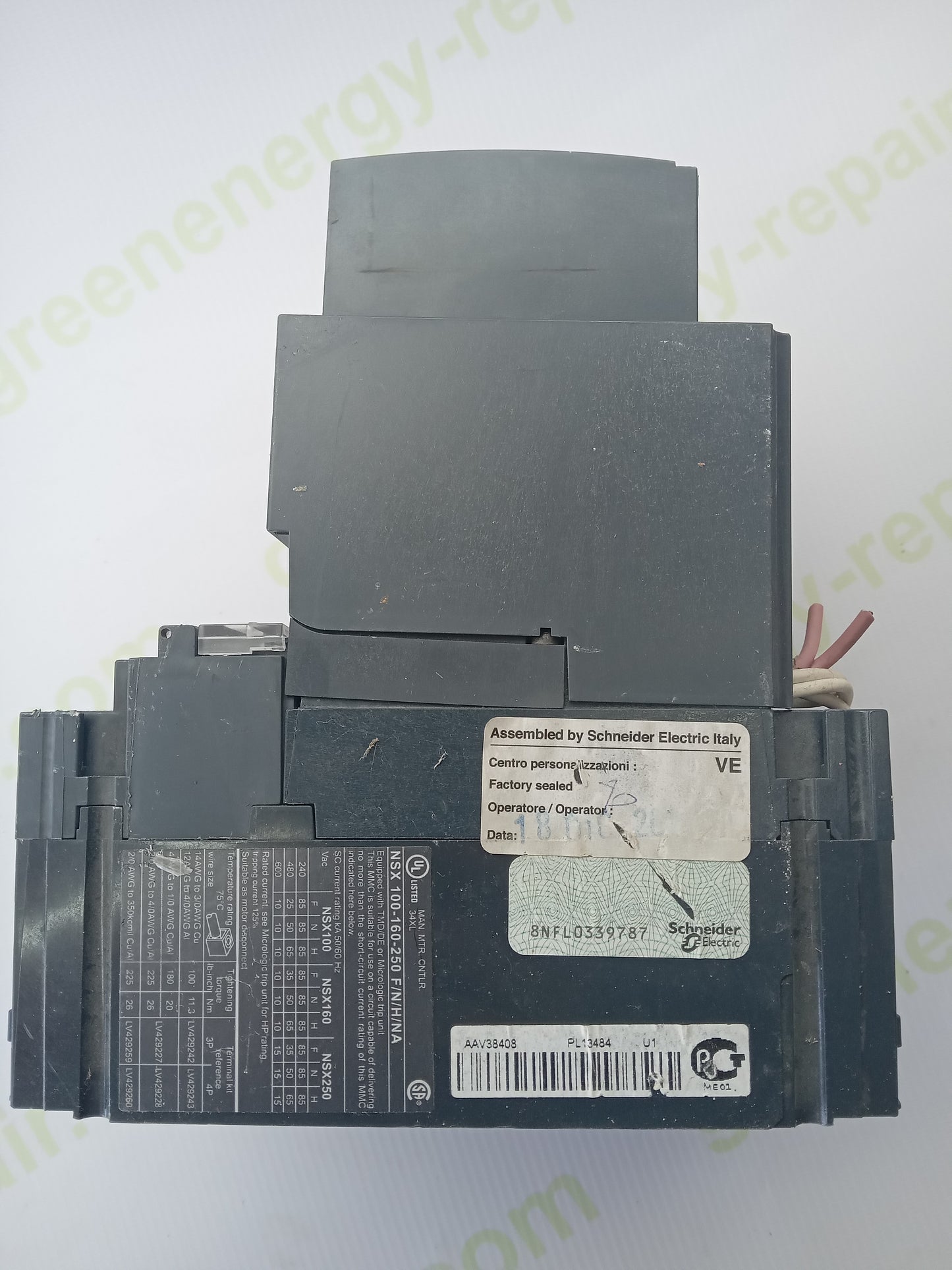 Schneider Electric Compact NSX160 Circuit Breaker 160A 4P TM160D MCCB