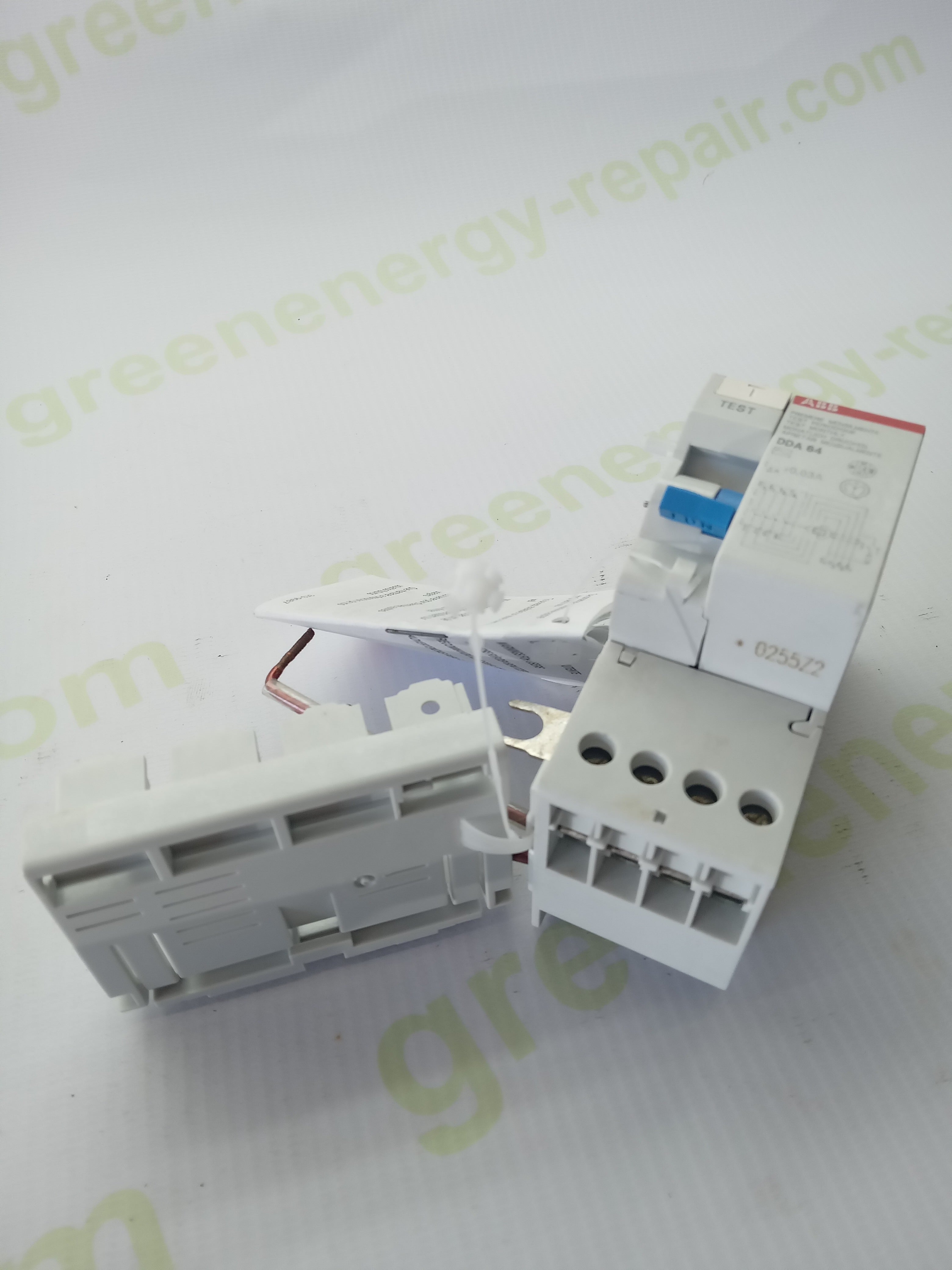 ABB DDA64 RCD Block 25A 30mA 4P AC Residual Current Device | 230/400V ...