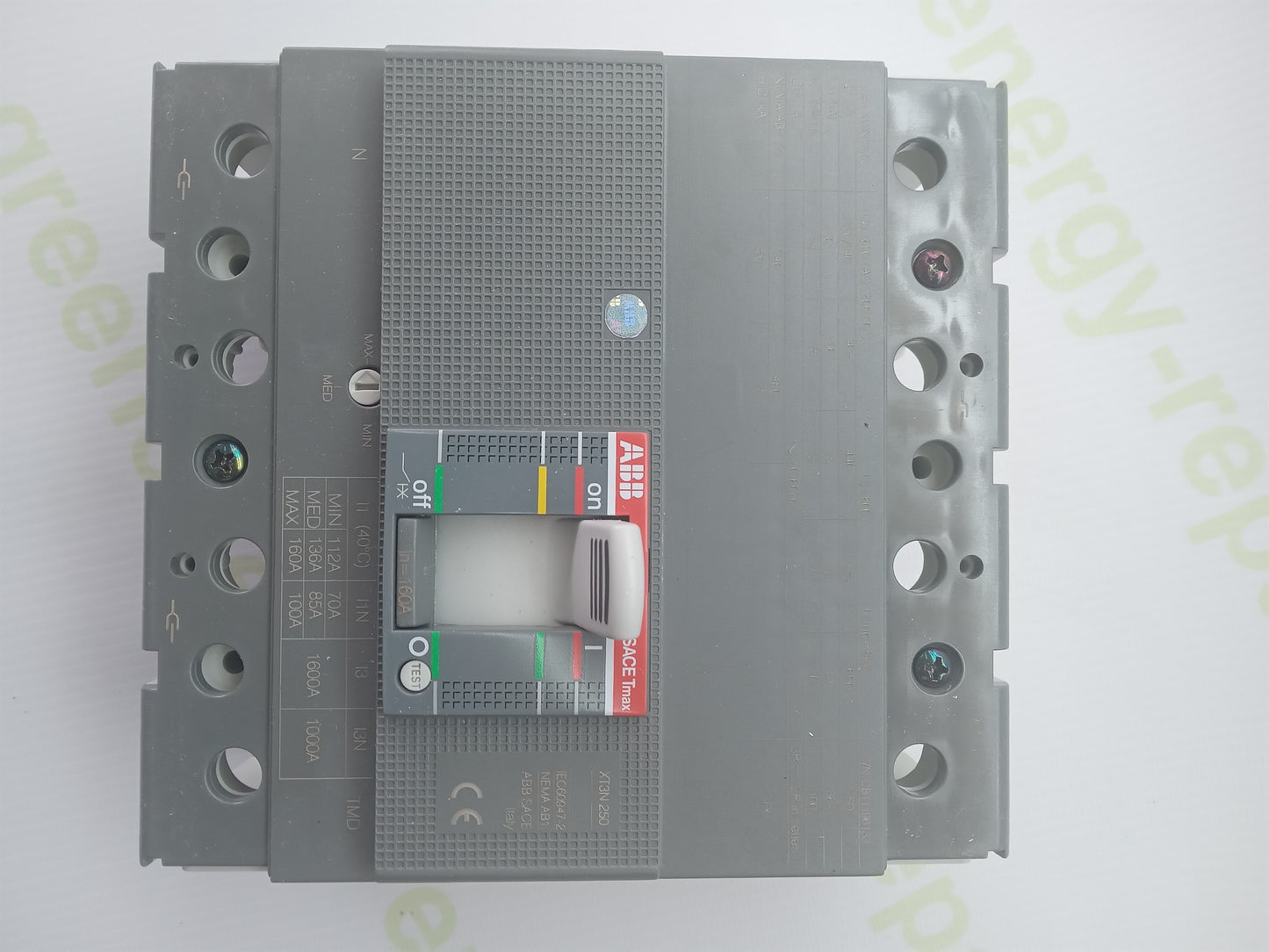 ABB SACE Tmax XT3N 250 4P 250A MCCB Circuit Breaker XT3N250 TMD
