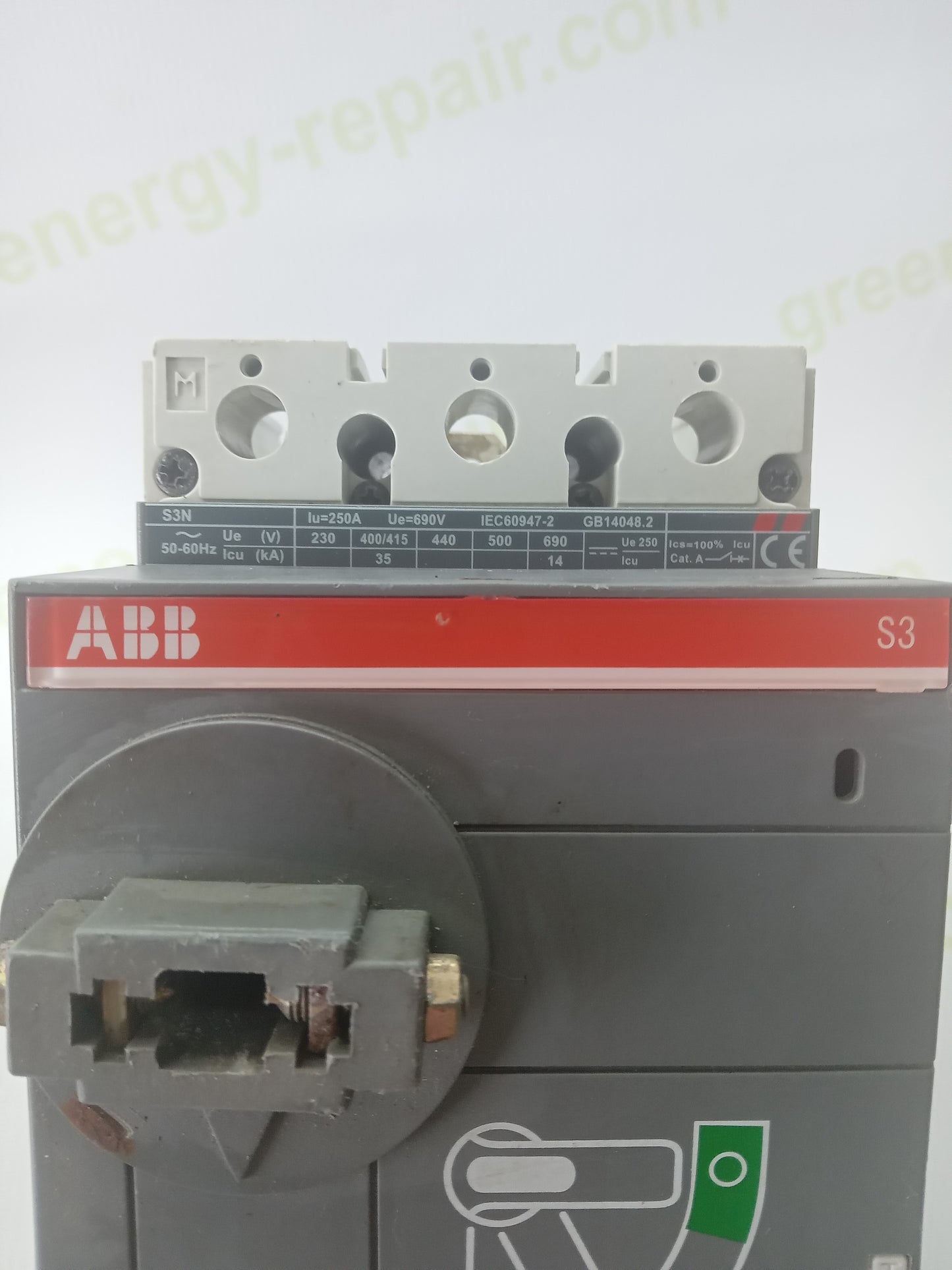 ABB S3N Rotary Switch Disconnector 250A 3-Pole – Used, Good Condition