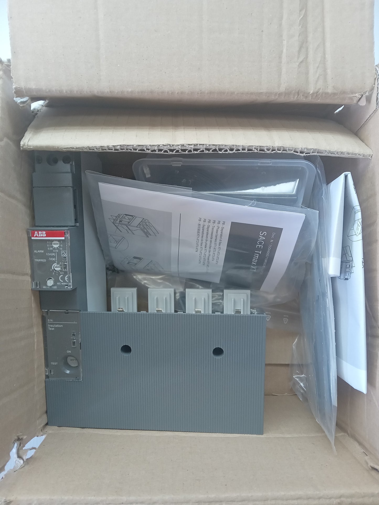 ABB RC SEL HV 1SD A067125 R1 Residual Current Release Module for XT1 4P 85–690V AC