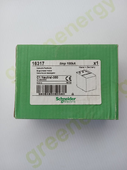 Schneider Electric 16317 C1 Neutral-350 Surge Arrester Module 100kA