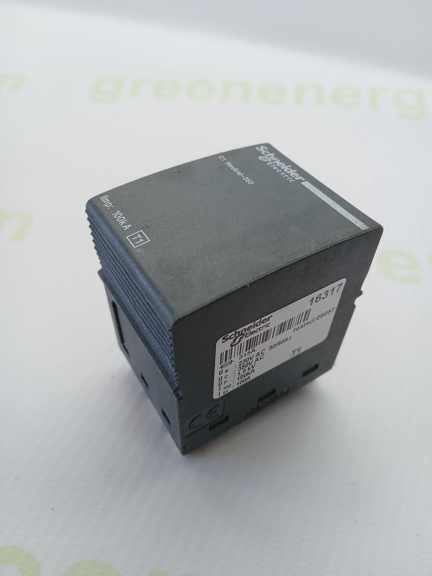 Schneider Electric 16317 C1 Neutral-350 Surge Arrester Module 100kA