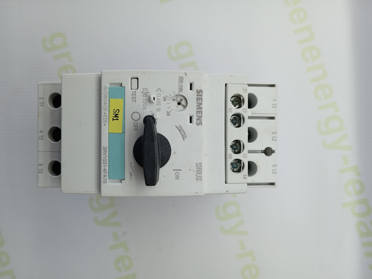 Siemens SIRIUS 3RV1041-4HA10 Motor Protection Circuit Breaker
