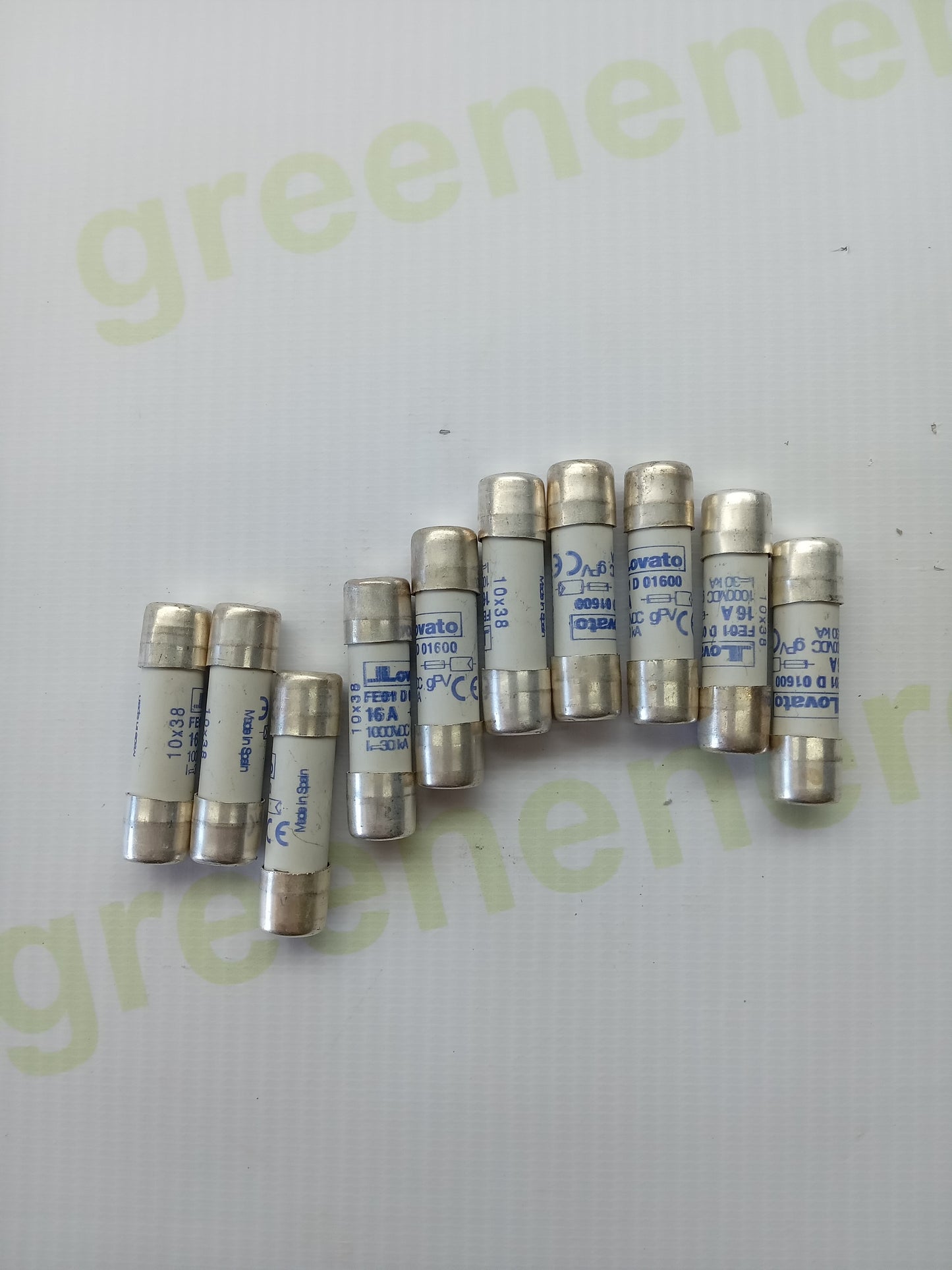 Lovato FE01D01600 Cylindrical Fuse 10x38 gPV 16A 1000VDC