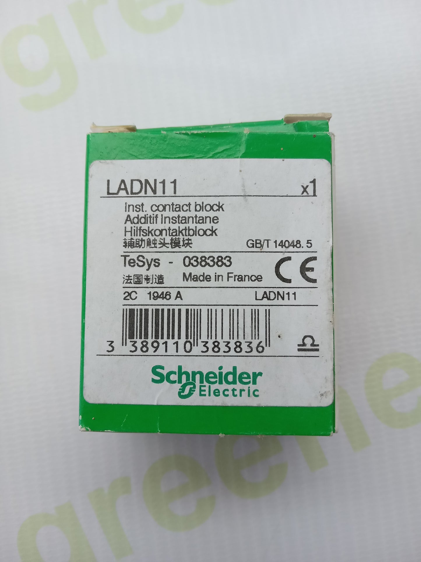 Schneider Electric LADN11 Auxiliary Contact Block