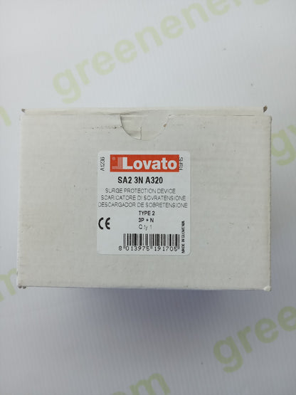 Lovato SA2 3N A320 Type 2 Surge Protection Device (SPD)