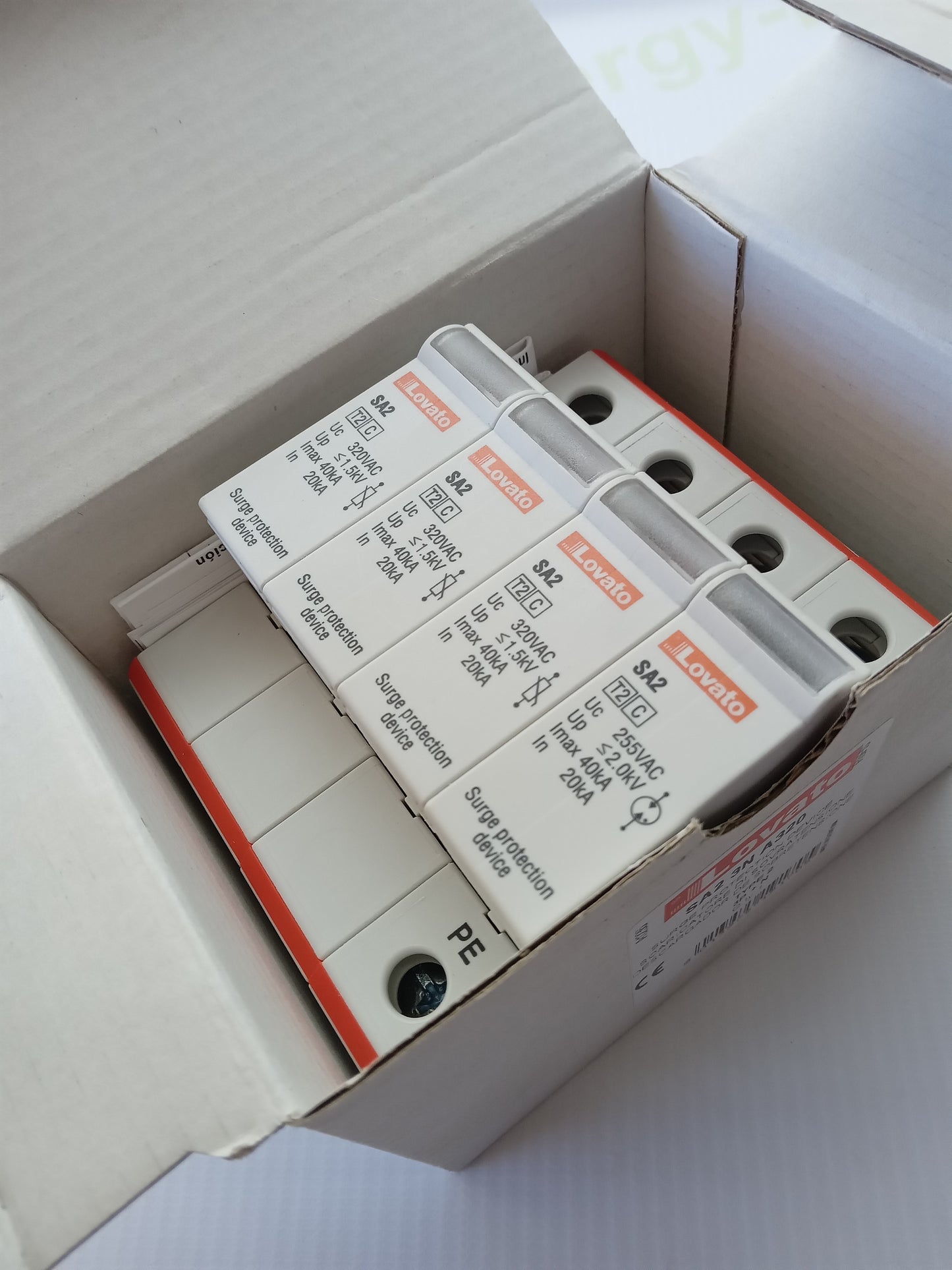 Lovato SA2 3N A320 Type 2 Surge Protection Device (SPD)