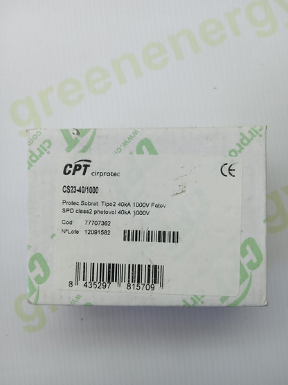 CPT Cirprotec CS23-40/1000 Photovoltaic Surge Protection Device